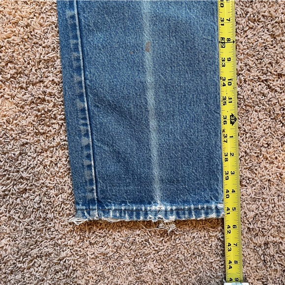 Vintage Distressed Wrangler 13MWZ Cowboy Cut Jeans Size 33x33 - Picture 3 of 11